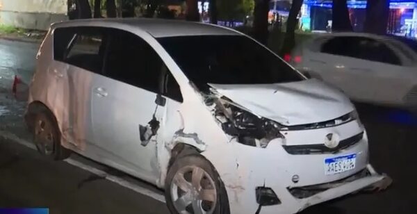 Cuatro personas resultaron ilesas tras choque de automóviles - Nacionales - ABC Color