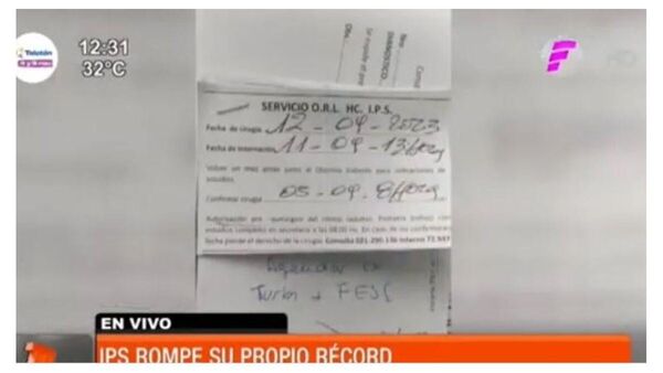 IPS agendó cirugía a un joven para ¡el próximo año!