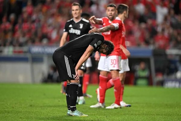 El Benfica se mete en octavos y deja fuera a la Juve - Fútbol Internacional - ABC Color