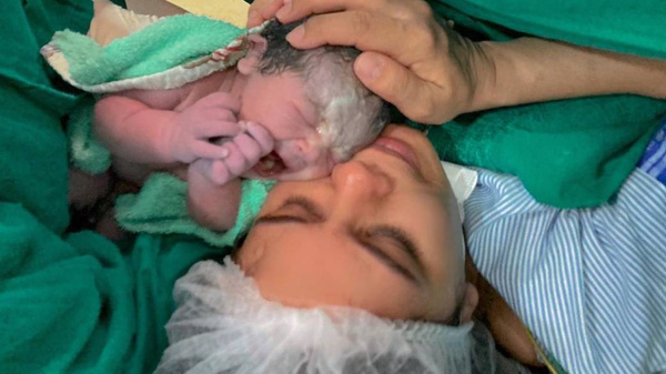 Crónica / ¡La periodista Kiara Aguilar ya es mamá y nos muestra a su bebé!