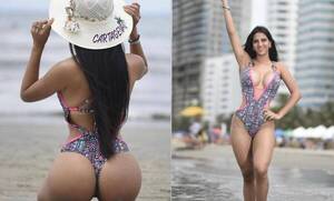 Crónica / Miss paraguaya ya desparrama belleza en playas colombianas