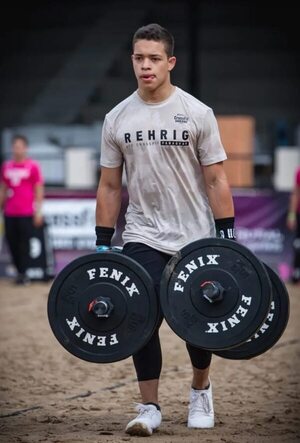 Harvey Rehrig, subcampeón del SouthFit Challenge Crossfit - Polideportivo - ABC Color