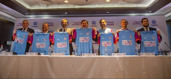Exestrellas del fútbol sudamericano jugarán en Asunción en apoyo a Teletón
