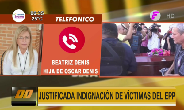 Justificada indignación de víctimas del EPP | Telefuturo