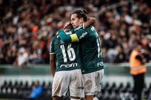 Gustavo Gómez marca y el Palmeiras da otro enorme paso hacia el título en el Brasileirao