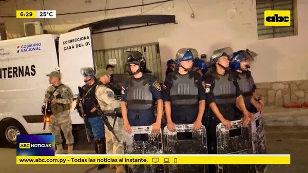 Suspenden traslado de Villalba tras gran despliegue - ABC Noticias - ABC Color