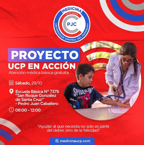 Colonia Cerro Cora’í recibirá a la Unidad Móvil de Salud de la UCP - Radio Imperio