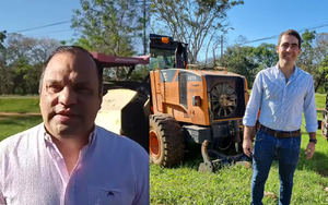 Inician los trabajos de reparación de la calle Héctor R. Duarte de Coronel Oviedo - Noticiero Paraguay