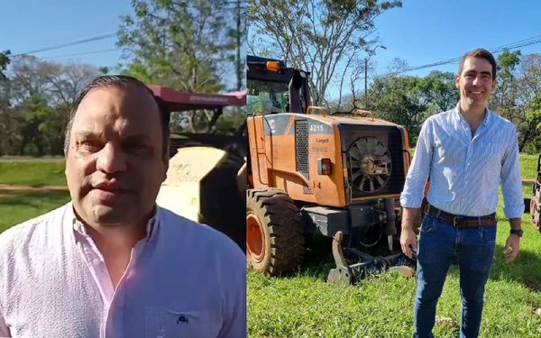 Inician los trabajos de reparación de la calle Héctor R. Duarte de Coronel Oviedo - Noticiero Paraguay
