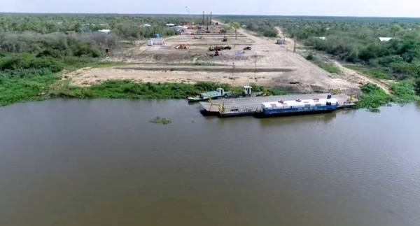 Diario HOY | Puente de la Bioceánica avanza con montaje de estructuras e implantación de pilotes
