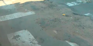 Lambaré: Se agrandan baches sobre la Av. Bruno Guggiari - SNT