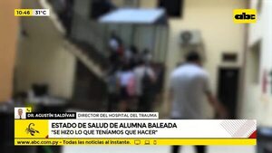 Estado de salud de alumna baleada en Nueva Italia - ABC Noticias - ABC Color