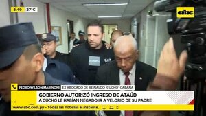A Cucho Cabaña le habían negado ir a velorio - ABC Noticias - ABC Color