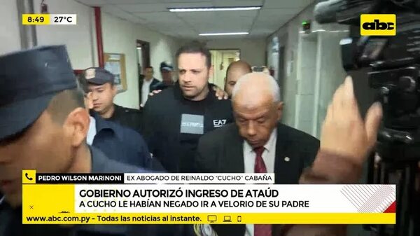 A Cucho Cabaña le habían negado ir a velorio - ABC Noticias - ABC Color