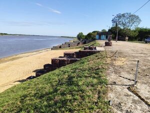 Culmina obra de la defensa costera en Villa Franca impulsada por la EBY - .::Agencia IP::.