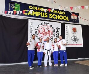 Medallistas de Karate en Odesur fueron homenajeados - Polideportivo - ABC Color