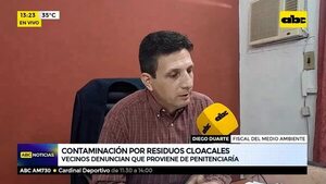 Contaminación por residuos cloacales - ABC Noticias - ABC Color