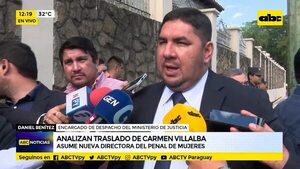 Analizan traslado de Carmen Villalba - ABC Noticias - ABC Color