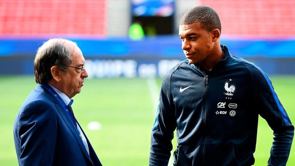 Presidente FFF niega mala relación con Mbappé - El Independiente