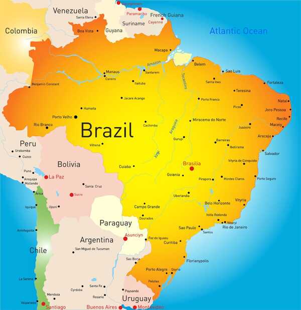 Adiós Brasil, el gigante gordo y bonachón del mapa - El Trueno