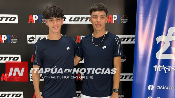 TENISTAS ITAPUENSES PARTEN RUMBO A TURQUÍA PARA LA COPA DAVIS JR. 2022