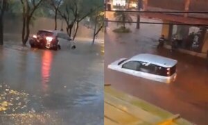 Raudales arrasan con todo tras temporal en la capital y alrededores - Radio Imperio