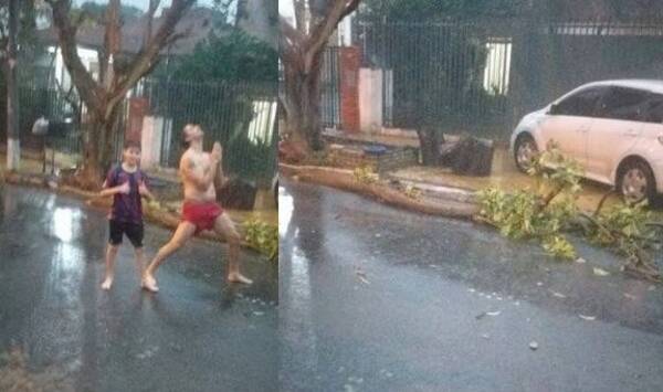 Crónica / María Auxiliadora salvó a Aquiles en plena tormenta