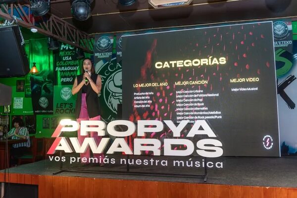 Los PROPYA Awards reconocerán a lo mejor de la música nacional - Música - ABC Color