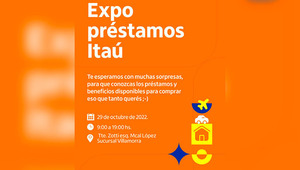 Itaú prepara Expo Préstamos para ayudar a los clientes a cumplir sus sueños