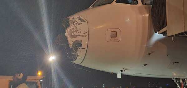 Diario HOY | Aterrizaje de terror: pasajeros horrorizados, avión llegó con destrozos
