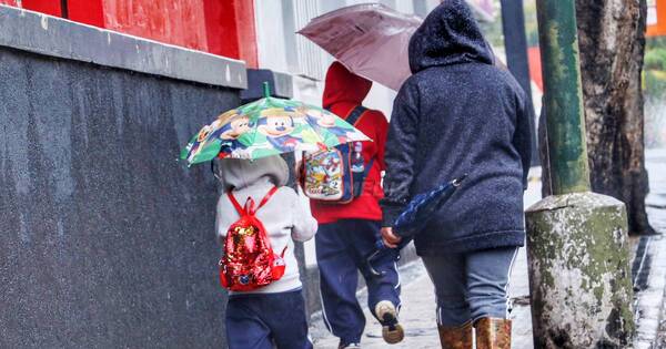 La Nación / Pronostican un jueves con lluvias y tormentas eléctricas