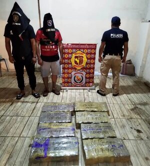 Detienen a dos hombres por transportar casi 100 kilos de marihuana - ABC en el Este - ABC Color