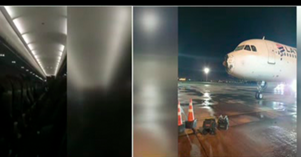Vuelo de terror: Declararon emergencia - SNT