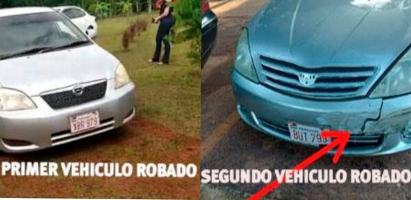 Reportan el robo de dos vehículos en Coronel Oviedo - Noticiero Paraguay