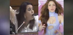 Crónica / [VIDEO] Diputada paraguaya es viral voi por copiarle a Shakira