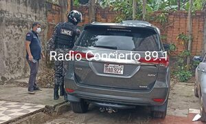 Hallan en CDE camioneta hurtada en Encarnación