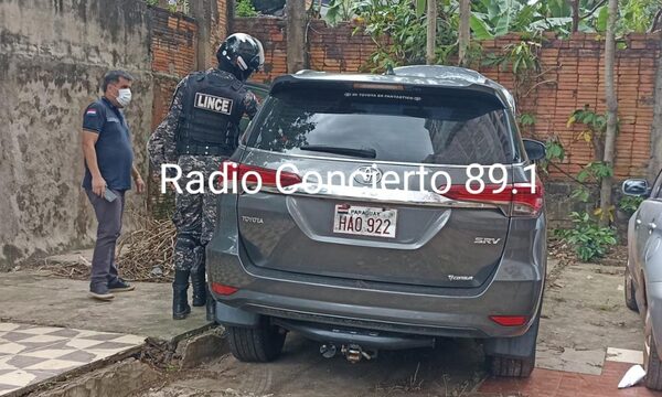 Hallan en CDE camioneta hurtada en Encarnación