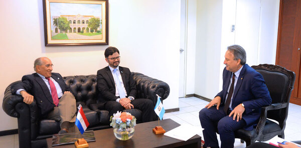 Embajadores de Paraguay y Guatemala abordaron sobre temas de la agenda bilateral - .::Agencia IP::.
