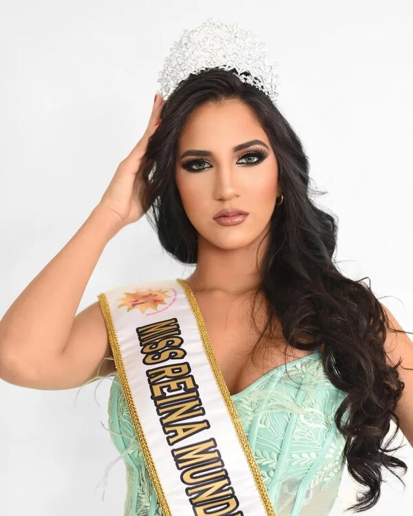 Fiorella Zaracho ya está en Colombia representando a Paraguay en el Miss Reina Mundial de las Américas - Gente - ABC Color