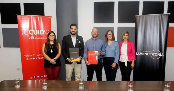 La Nación / Interasistencia y el Grupo Luminotecnia celebran convenio para el cuidado de sus colaboradores