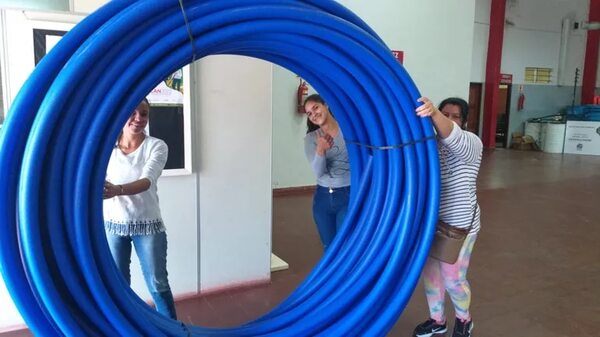 Vecinos piden celeridad en entrega de cañería para distribución de agua potable - Nacionales - ABC Color
