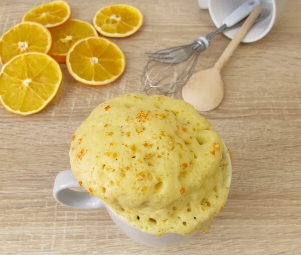 Torta de naranja en taza para una merienda rápida y fácil - Gastronomía - ABC Color