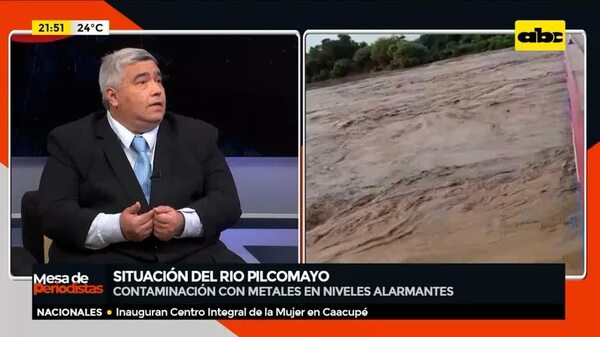 Contaminación del Río Pilcomayo con metales alarmantes - ABC Noticias - ABC Color