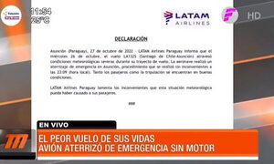 Comunicado de la aerolínea tras el vuelo de terror - Paraguaype.com