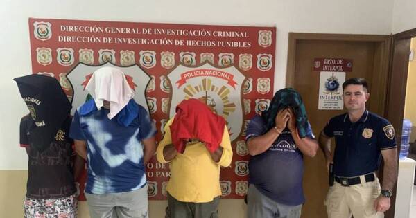 La Nación / Detienen a tres paraguayos y un brasileño tras ola de robos en Ciudad del Este
