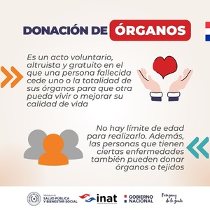 Cuatro personas acceden a trasplantes gracias a donante pediátrico