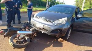 IMPRUDENCIA PROVOCA OTRO ACCIDENTE EN ENCARNACIÓN