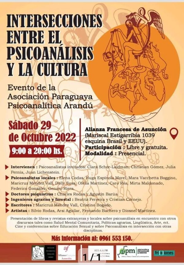 Debaten sobre “Intersecciones entre el psicoanálisis y la cultura” - Nacionales - ABC Color