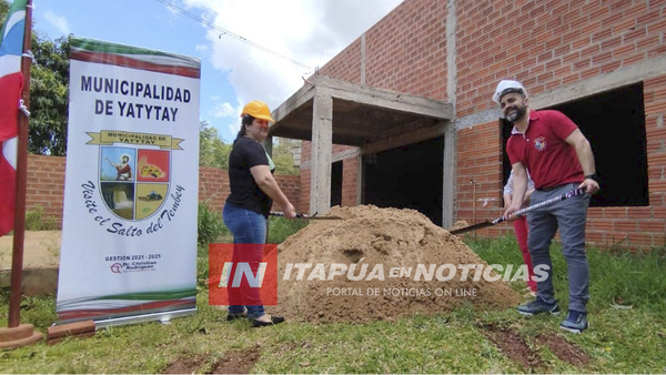 YATYTAY: SE DA LA PALADA INICIAL PARA CONSTRUCCIÓN DE DOS CENTROS DE ATENCIÓN INTEGRAL