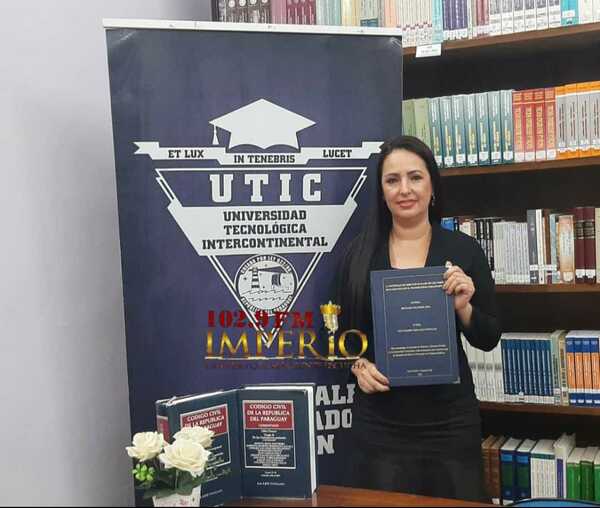 Fiscal de la Circunscripción Judicial de Amambay obtuvo su doctorado en Derecho - Radio Imperio